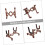 Lightweight Violin Rack Folding Stand for Easy Storage, Adjustable Height, Portable Design, Suitable for All Violin Sizes 3