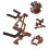 Lightweight Violin Rack Folding Stand for Easy Storage, Adjustable Height, Portable Design, Suitable for All Violin Sizes 5