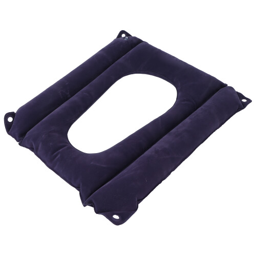 Coussin gonflable anti-escarres, flocage, lavable