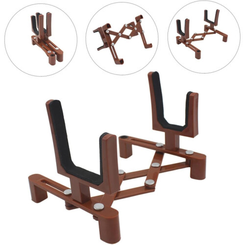 Sturdy Violin Floor Rack Portable Stand with Simple Design for All Sizes, Durable Material and Enhanced Stability 2