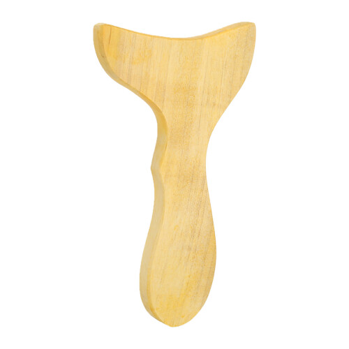 Planche gua sha en bois d'encens pour le drainage lymphatique