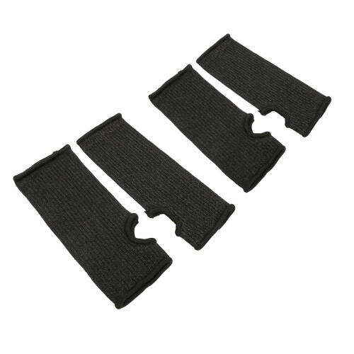 4 pezzi di manicotti resistenti al taglio livello 5 nero S/M/L