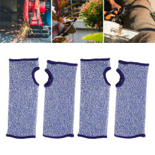 4 pezzi protezioni per avambracci blu taglia M 35-38 cm antigraffio