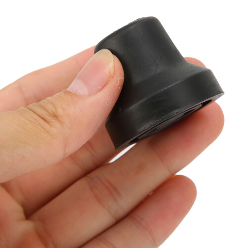 5Pcs 16mm Rubber Crutch Tips Non Slip Replacement for Canes Black 2