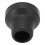 5Pcs 16mm Rubber Crutch Tips Non Slip Replacement for Canes Black 5