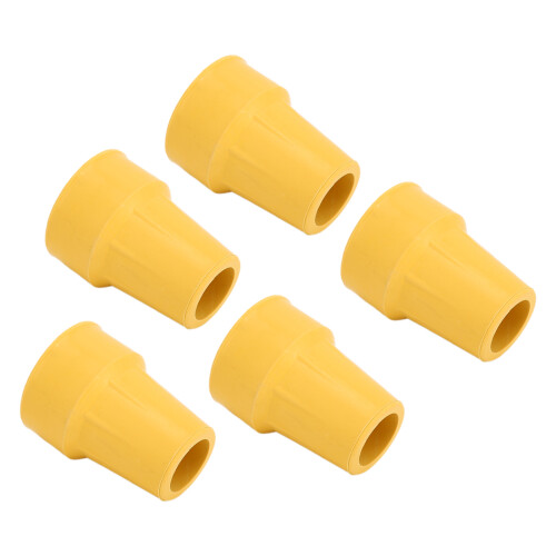 Anti Slip 22mm Rubber Crutch Tips Thick Wear Resistant Cane Tip 5 Pack 1