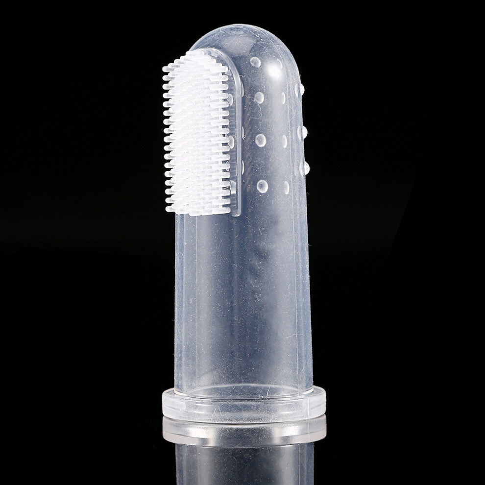 Silicone Soft Finger Toothbrush Teeth Rubber Clean