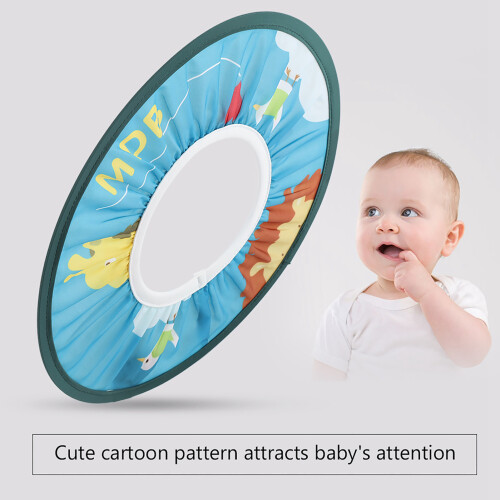 Waterproof Cloth Baby Shampooing Cap Elastic Kids 1