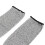 4 pièces de manchons de bras de 21 cm en polyéthylène gris protecteurs 3