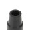 Black Rubber Crutch Tips 5pcs 0.7 Inch Replacement Accessories for Cane Support 3