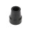 Black Rubber Crutch Tips 5pcs 0.7 Inch Replacement Accessories for Cane Support 8