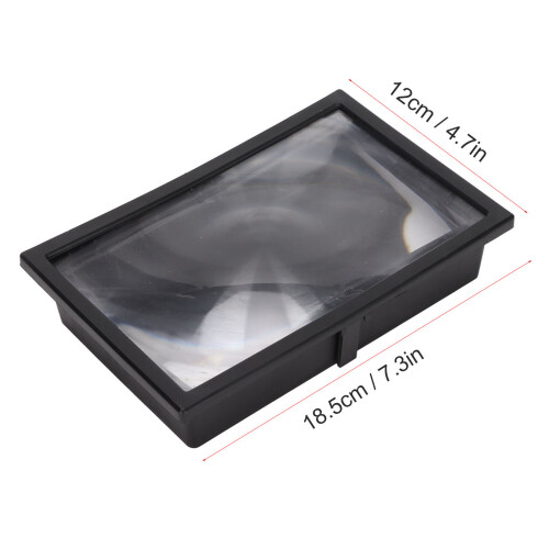 3D Smartphone Screen Magnifier Double Zoom Foldable & Retractable Easy to Use 2
