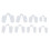 Pack de 8 dilatateurs nasaux, portables, en silicone 15