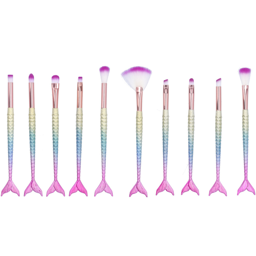 10PCS Makeup Brushes Set Soft Bristles Brushes Kit