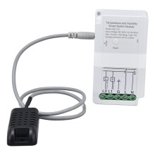 Interruptor WiFi de temperatura y humedad TUYA 96.5x55x28.5mm 15A