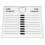 Acrylic False Eyelashes Glue Sticker Tray 5