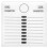 Acrylic False Eyelashes Glue Sticker Tray 1