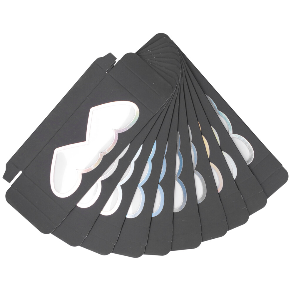 10pcs False Eyelash Packaging Box Empty Eyelash