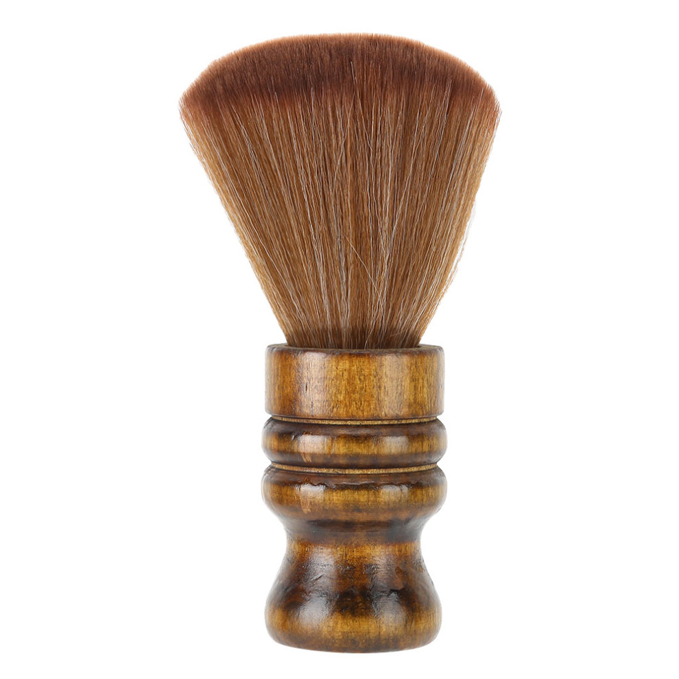 Unisex Broken Hair Sweep Brush Neck Face Duster For Salon