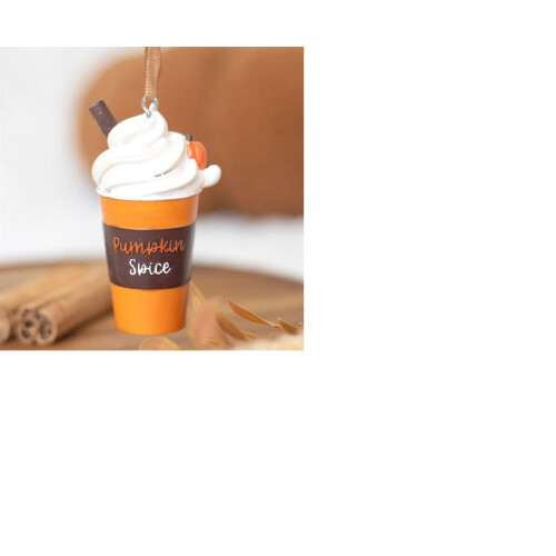 Pumpkin Spice Latte Hanging Ornament