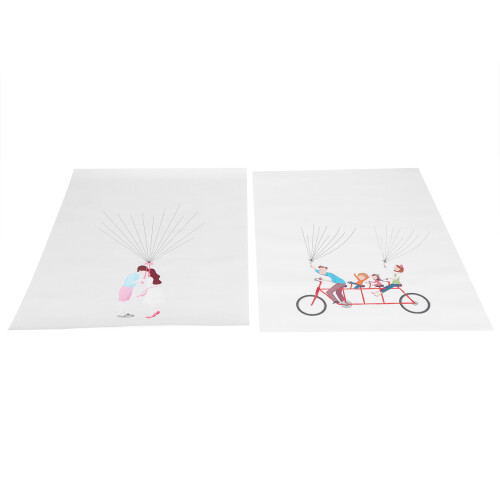 2Set Cartoon Pattern Fingerprint Painting DIY 1