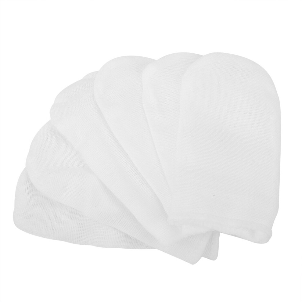 6pcs Set Cotton Gauze Elastic Finger cot for Kid