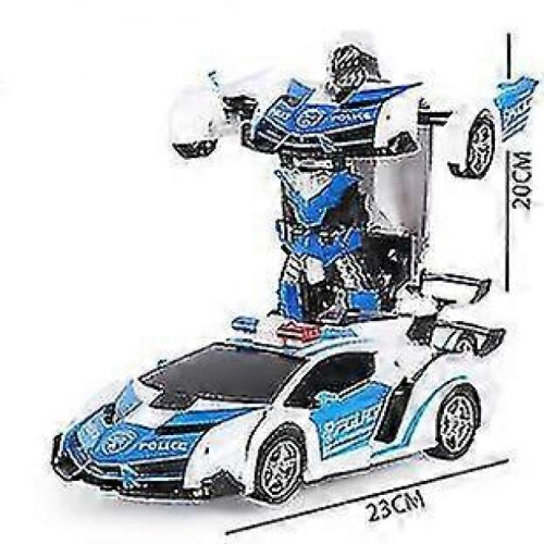 Robot Car Transforming Toys with Remote 2