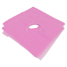 100 piezas de funda para reposacabezas rosa 15,4 x 15,4 pulgadas 39 x 39 cm
