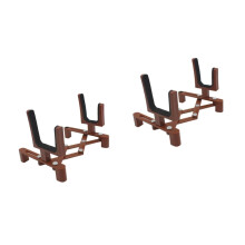 2 Pcs Lightweight Violin Stand Fiddle Display Rack Scratch-Resistant Floor Holder for All Sizes and Styles
