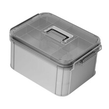 Hardware Storage Case for Tools, Hand Tool Organizer Box for Screws, Toy and Cosmetics Storage, Large Size