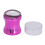 6 pezzi di stamper per nail art, silicone trasparente, rosa 12