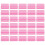 Buffer de uñas mini 30 piezas rosa portátil 2