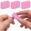 Buffer de uñas mini 30 piezas rosa portátil 1