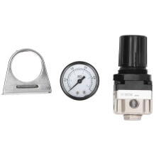 AR2000-02 Régulateur d'air G1/4 0.05~0.85MPa Argent