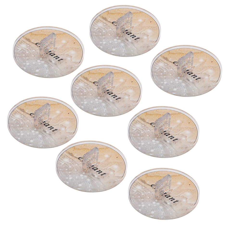 8pcs Professional Nail Art Practice Display Stand