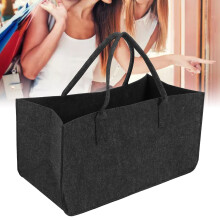 Bolsa de almacenamiento de fieltro, organizador rectangular plegable.