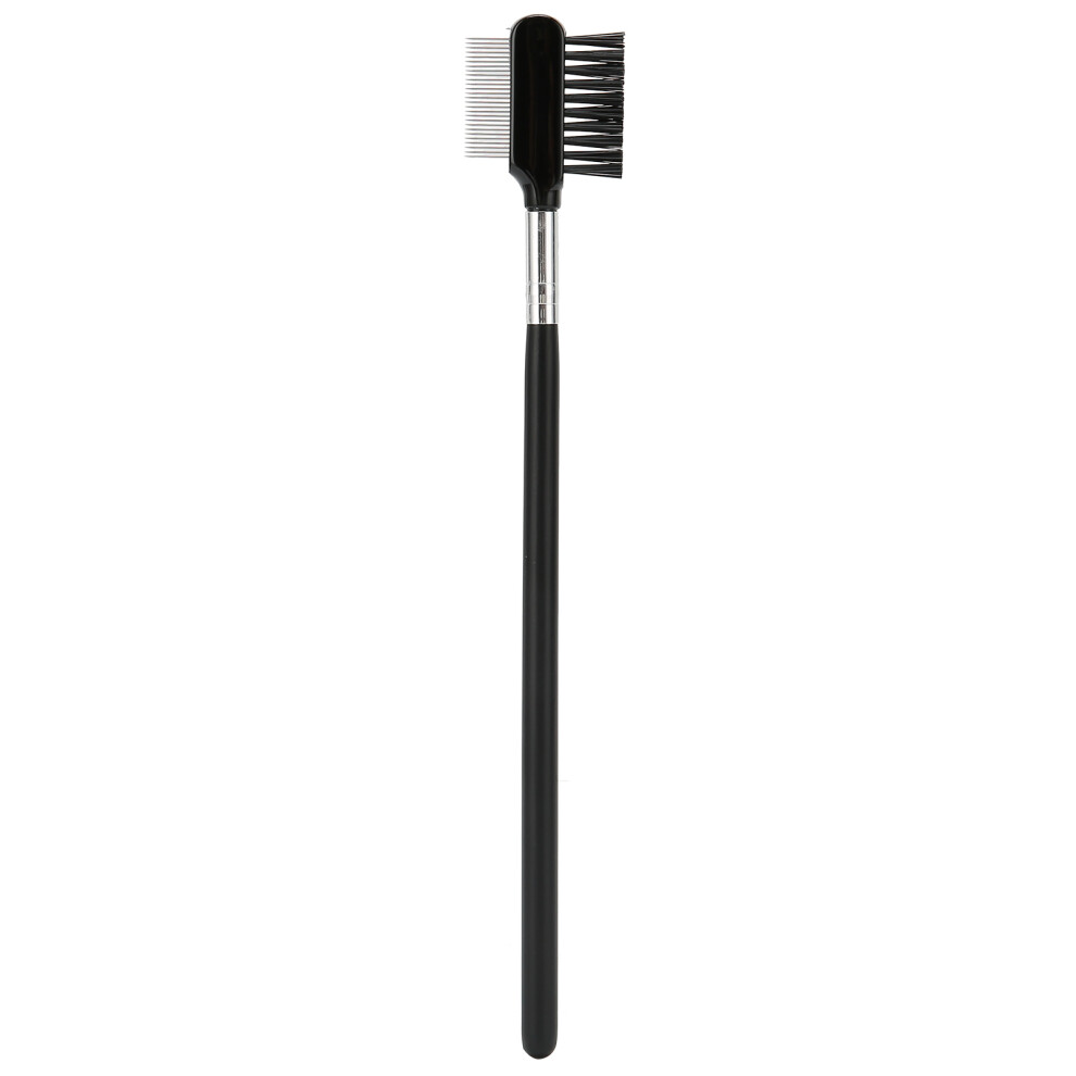 Stainless Steel Eyebrow Eyelashes Dual Use Brush
