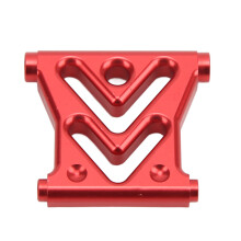 RC-Auto Aluminiumlegierung Frontblende Stoßfänger aus Metall für Axial RBX10 Ryft 1/10 Rot