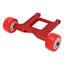 RC poröse hintere Anti-Rollo-Wheel-Kopf nach oben für Arrma Granite für Typhoon 1/10 RC-Car Rot