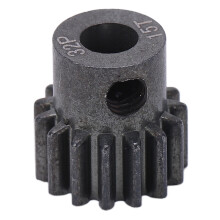 15T 0,8 Mod Metall Zahnrad für Motor für ARRMA Granite 1/10 Funkfernsteuerauto-Serie
