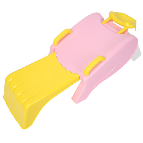 Folding Children Shampoo Chair Adjustable Cartoon 2