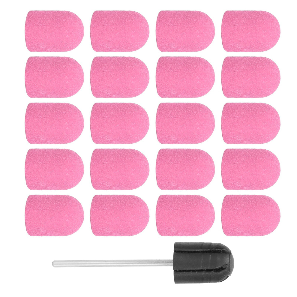 Nail Art Sanding Cap Nail Drill Bits Polishing