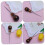 Scratch Awls Scribe Tools Set for Leather Craft and Cookie Decorating - 5 Piece Handsewn Sewing Tools - 2 Sets 2