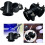 Drum Rack Clamp Kit for Electronic Drums, Heavy-Duty Bracket for Main Frame Connection, Cross Pipe Compatibility 2