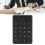 Ergonomic 18-Key Wireless Numeric Keyboard, Black, Model MLD-269 1