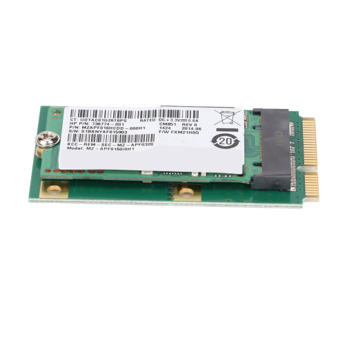 Disco duro M.2 de 16 GB Tarjeta adaptadora MSATA Color: PCB 1