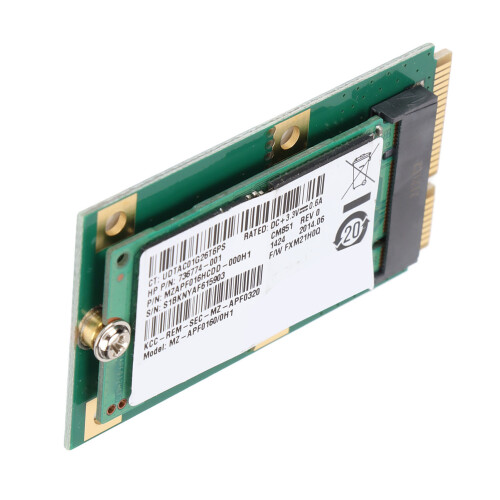 Disco duro M.2 de 16 GB Tarjeta adaptadora MSATA Color: PCB 2