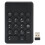 Ergonomic 18-Key Wireless Numeric Keyboard, Black, Model MLD-269 2