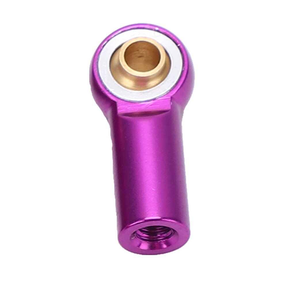 10Pcs Aluminum M3 Link End Joints For Rc Car Axial Scx10 1/10 Colour Purple 3591342588952