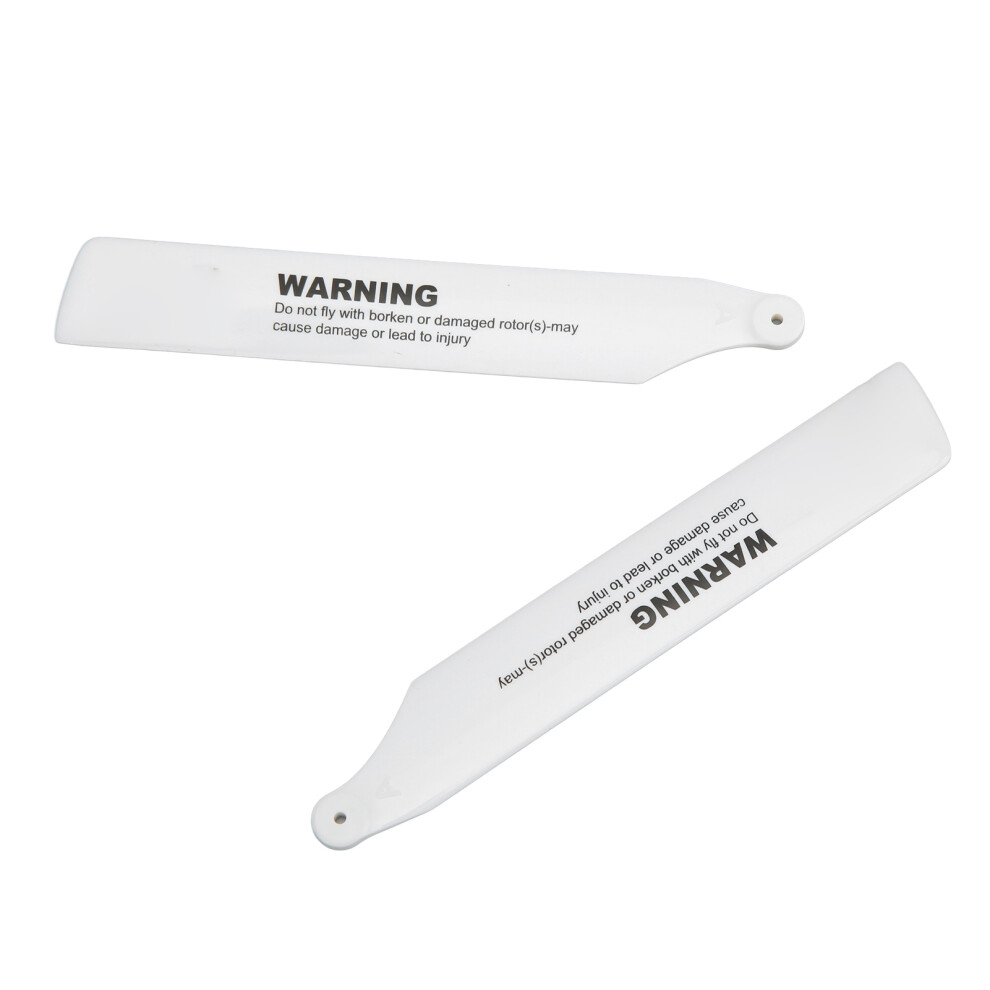 Rc Helicopter Propellers Blades For Wltoys Xk K110, K110s, K100, 11X2cm, White 4601342589039